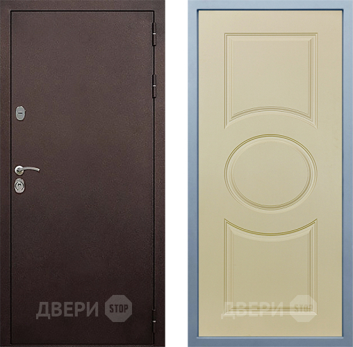 Дверь Дива МД-40 Медь Д-8 Шампань в Дмитрове
