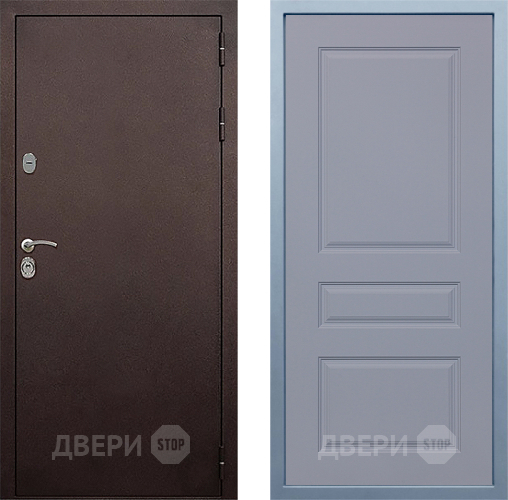 Входная металлическая Дверь Дива МД-40 Медь Д-13 Силк Маус в Дмитрове