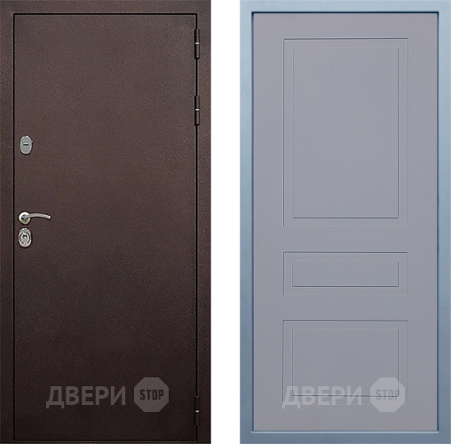 Входная металлическая Дверь Дива МД-40 Медь Н-13 Силк Маус в Дмитрове