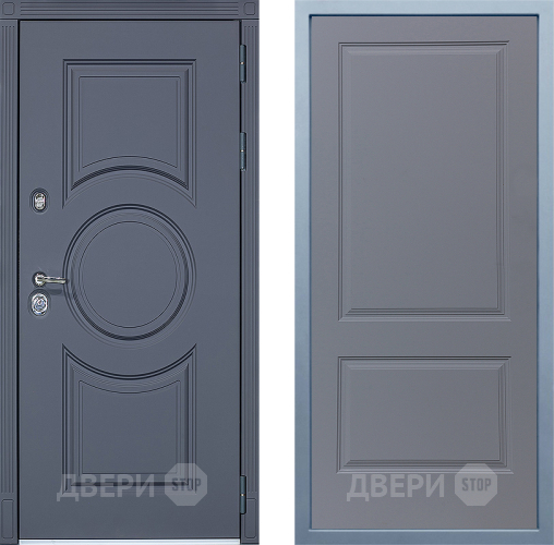 Входная металлическая Дверь Дива МХ-30 STR Д-7 Силк Маус в Дмитрове