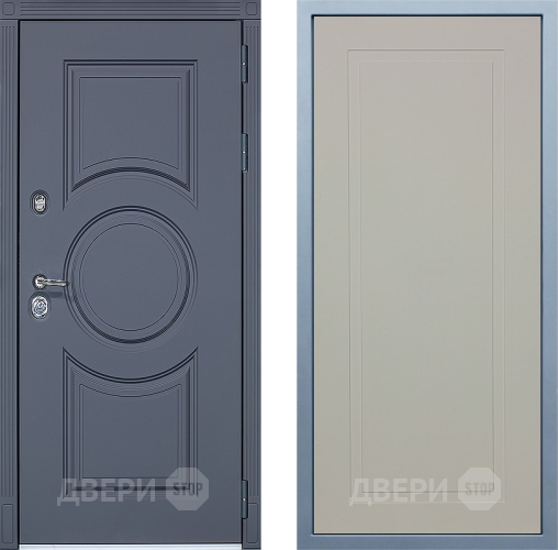 Входная металлическая Дверь Дива МХ-30 STR Н-10 Шампань в Дмитрове