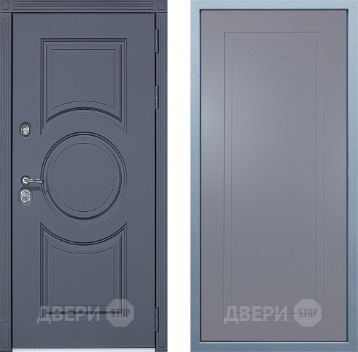 Входная металлическая Дверь Дива МХ-30 STR Н-10 Силк Маус в Дмитрове