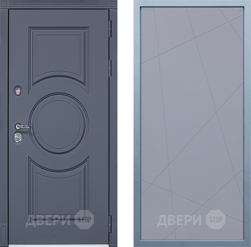Входная металлическая Дверь Дива МХ-30 STR Д-11 Силк Маус в Дмитрове