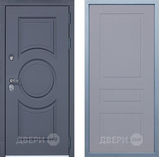 Входная металлическая Дверь Дива МХ-30 STR Н-13 Силк Маус в Дмитрове