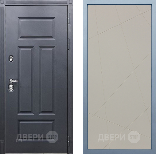 Входная металлическая Дверь Дива МХ-29 STR Д-11 Шампань в Дмитрове