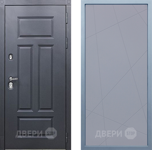 Входная металлическая Дверь Дива МХ-29 STR Д-11 Силк Маус в Дмитрове