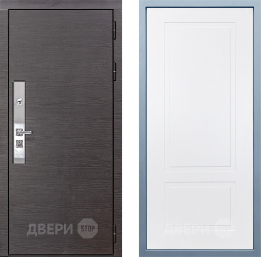 Входная металлическая Дверь Дива МХ-39 STR Н-7 Белый в Дмитрове