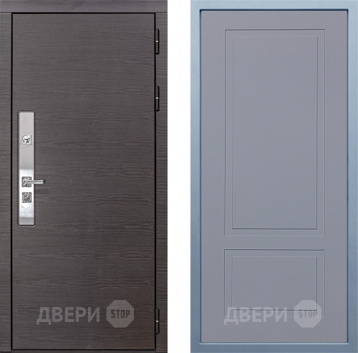 Входная металлическая Дверь Дива МХ-39 STR Н-7 Силк Маус в Дмитрове