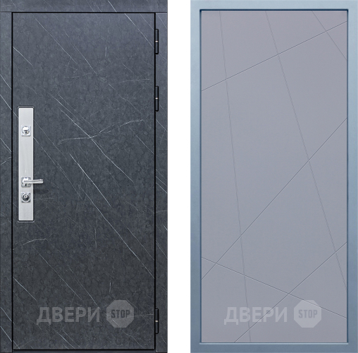 Входная металлическая Дверь Дива МХ-26 STR Д-11 Силк Маус в Дмитрове