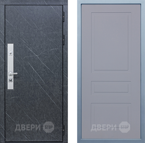 Входная металлическая Дверь Дива МХ-26 STR Н-13 Силк Маус в Дмитрове