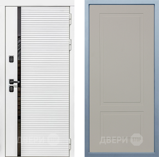 Дверь Дива МХ-45 Белая STR Н-7 Шампань в Дмитрове