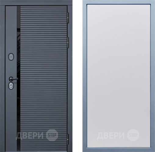 Дверь Дива МХ-45 STR Н-1 Белый в Дмитрове