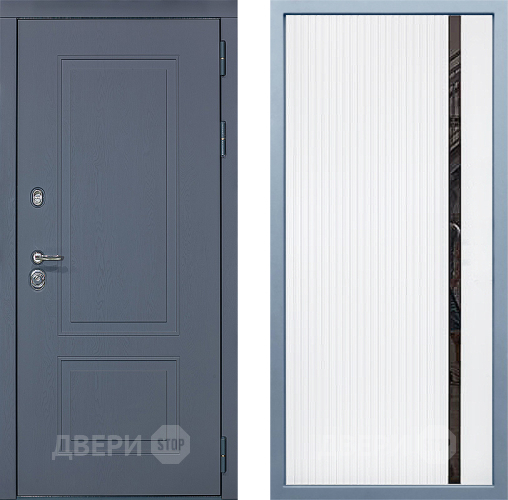 Дверь Дива МХ-38 STR МХ-46 Белый матовый в Дмитрове