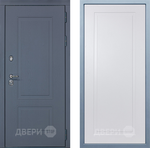 Входная металлическая Дверь Дива МХ-38 STR Н-10 Белый в Дмитрове