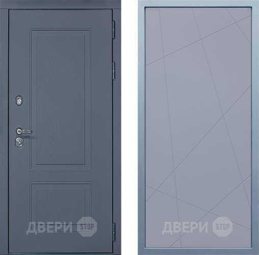 Входная металлическая Дверь Дива МХ-38 STR Д-11 Силк Маус в Дмитрове