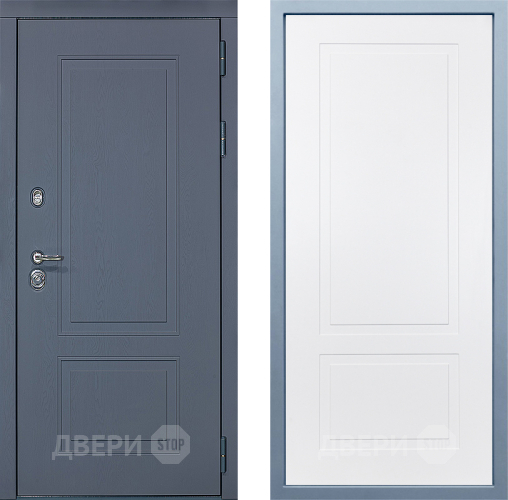 Входная металлическая Дверь Дива МХ-38 STR Н-7 Белый в Дмитрове