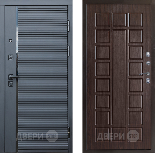 Входная металлическая Дверь Престиж Черная Линия Престиж Венге в Дмитрове
