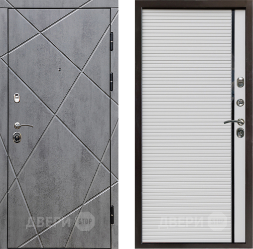 Дверь Престиж Лучи Porte Белый в Дмитрове