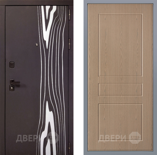 Дверь Заводские двери Леванте К-2 Беленый дуб в Дмитрове