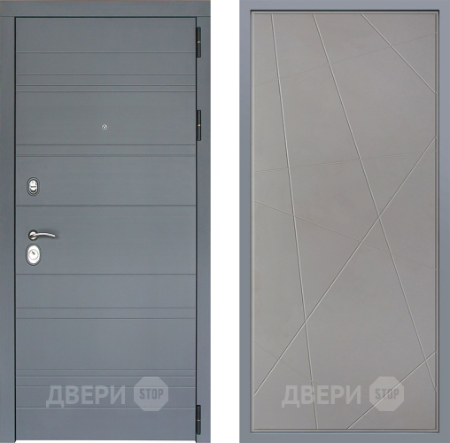 Дверь Заводские двери Лира Софт графит Флитта Грей софт в Дмитрове