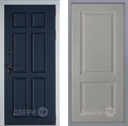 Дверь Заводские двери Стокгольм Доррен Грей софт в Дмитрове
