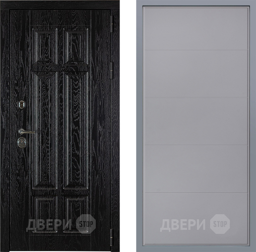 Дверь Заводские двери Мюнхен Тривия Грей софт в Дмитрове