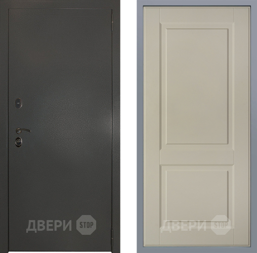 Дверь Заводские двери Эталон 3к антик серебро Доррен Шампань в Дмитрове