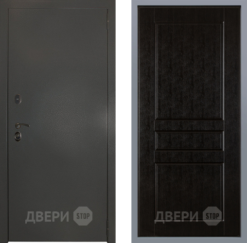 Дверь Заводские двери Эталон 3к антик серебро К-2 Венге в Дмитрове
