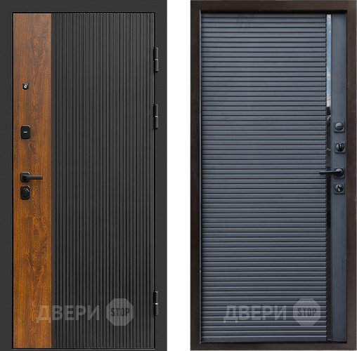 Входная металлическая Дверь Престиж Prestizh Porte Черный кварц в Дмитрове