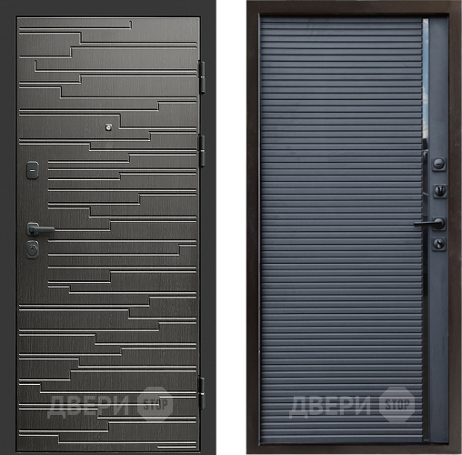 Входная металлическая Дверь Престиж Rivera Porte Черный кварц в Дмитрове