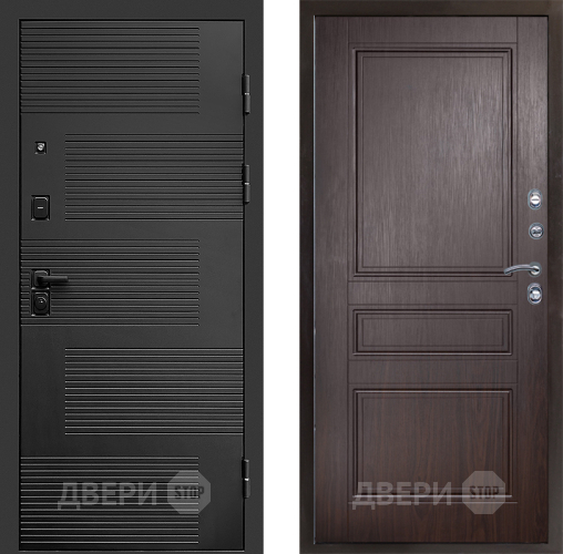 Входная металлическая Дверь Престиж Favorit Классика Венге в Дмитрове