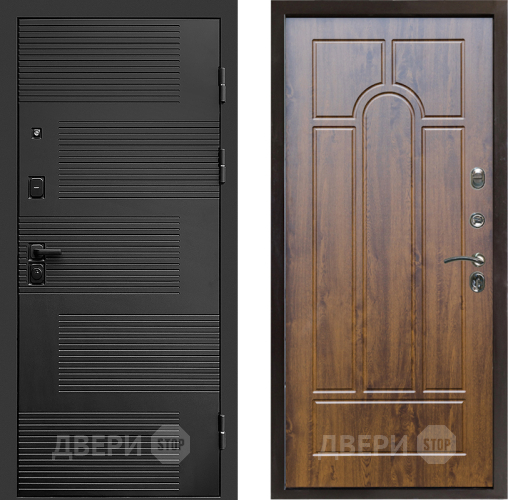 Входная металлическая Дверь Престиж Favorit Арка Дуб в Дмитрове