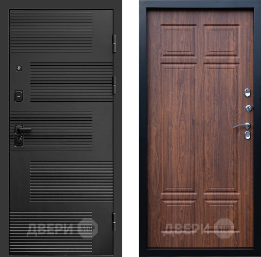 Входная металлическая Дверь Престиж Favorit Премиум Орех темный в Дмитрове
