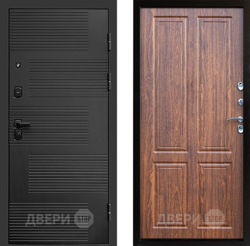 Входная металлическая Дверь Престиж Favorit Премиум Орех светлый в Дмитрове