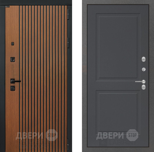 Дверь Лабиринт (LABIRINT) Шторм 11 Графит софт в Дмитрове