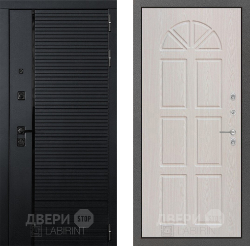 Входная металлическая Дверь Лабиринт (LABIRINT) Piano 15 VINORIT Алмон 25 в Дмитрове