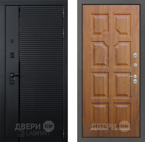 Входная металлическая Дверь Лабиринт (LABIRINT) Piano 17 Дуб золото в Дмитрове