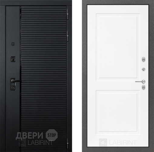 Дверь Лабиринт (LABIRINT) Piano 11 Белый софт в Дмитрове