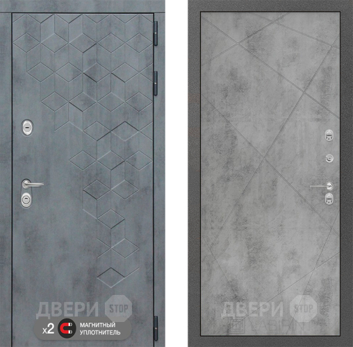 Входная металлическая Дверь Лабиринт (LABIRINT) Бетон 24 Бетон светлый в Дмитрове