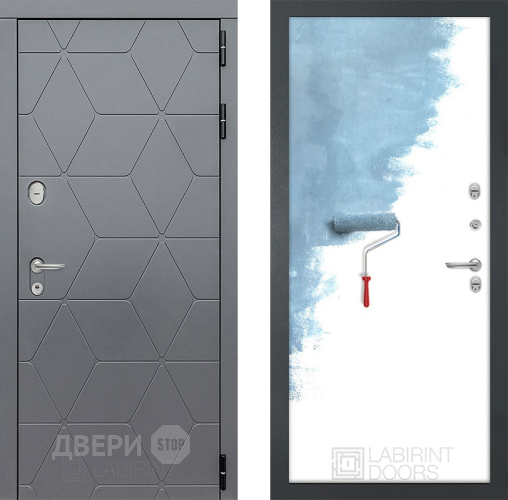 Дверь Лабиринт (LABIRINT) Cosmo 28 Под покраску в Дмитрове