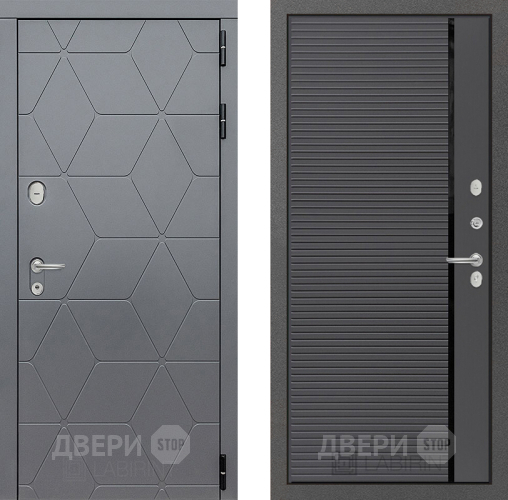 Дверь Лабиринт (LABIRINT) Cosmo 22 Графит софт в Дмитрове