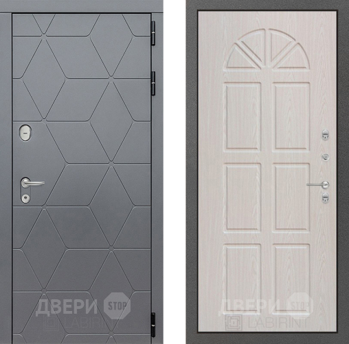 Входная металлическая Дверь Лабиринт (LABIRINT) Cosmo 15 VINORIT Алмон 25 в Дмитрове