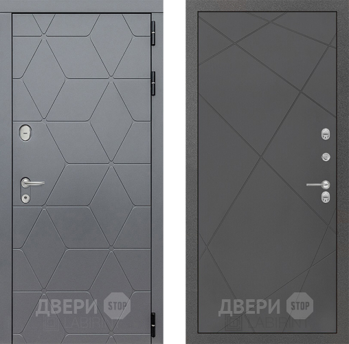 Дверь Лабиринт (LABIRINT) Cosmo 24 Графит софт в Дмитрове