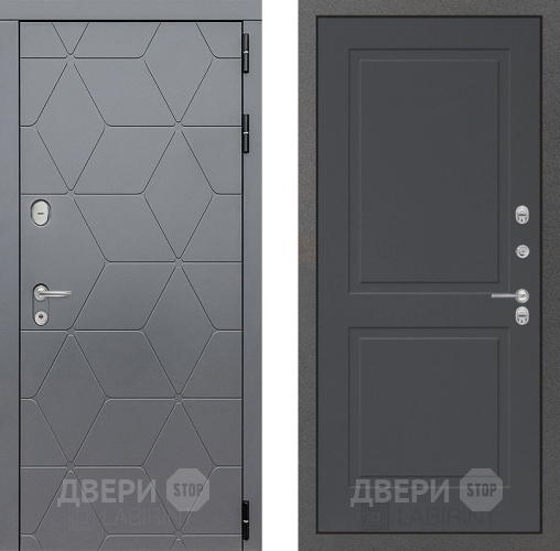 Дверь Лабиринт (LABIRINT) Cosmo 11 Графит софт в Дмитрове