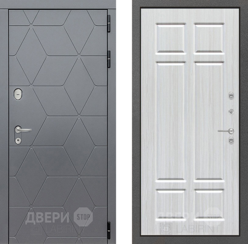 Входная металлическая Дверь Лабиринт (LABIRINT) Cosmo 08 Кристалл вуд в Дмитрове