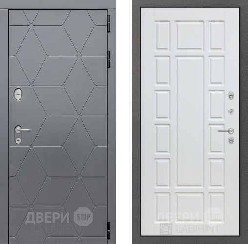 Дверь Лабиринт (LABIRINT) Cosmo 12 Белое дерево в Дмитрове