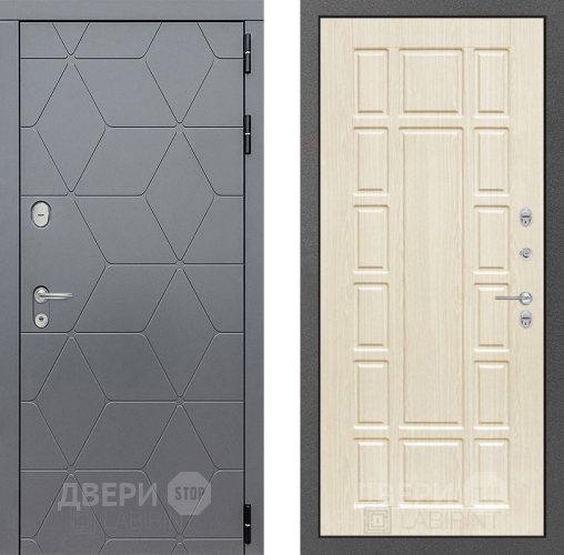Дверь Лабиринт (LABIRINT) Cosmo 12 Беленый дуб в Дмитрове