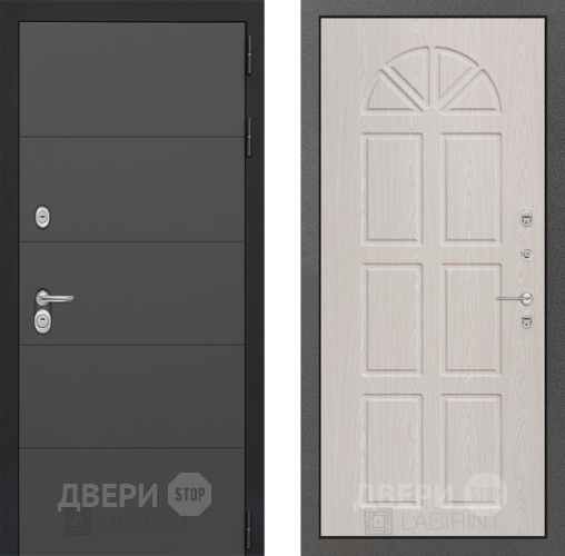 Входная металлическая Дверь Лабиринт (LABIRINT) Art 15 VINORIT Алмон 25 в Дмитрове