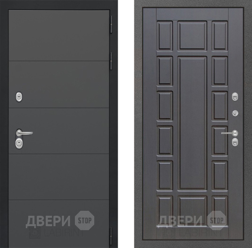 Входная металлическая Дверь Лабиринт (LABIRINT) Art 12 Венге в Дмитрове
