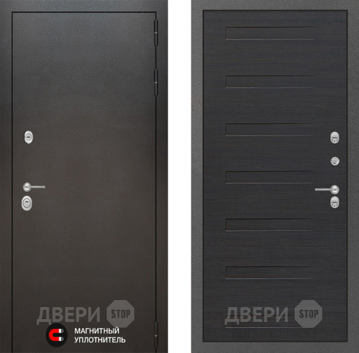 Входная металлическая Дверь Лабиринт (LABIRINT) Silver 14 Эковенге поперечный в Дмитрове